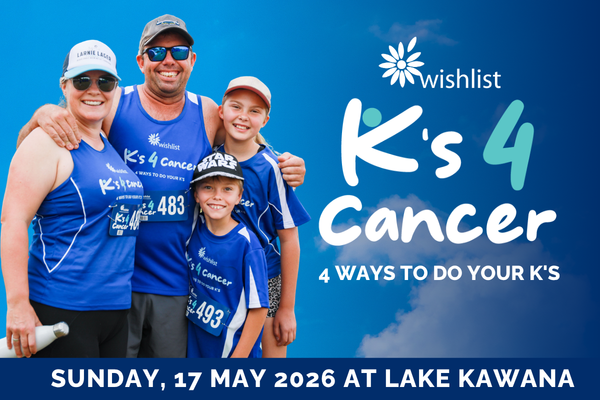 Wishlist Ks 4 Cancer, Sunday May 17 at Lake Kawana.