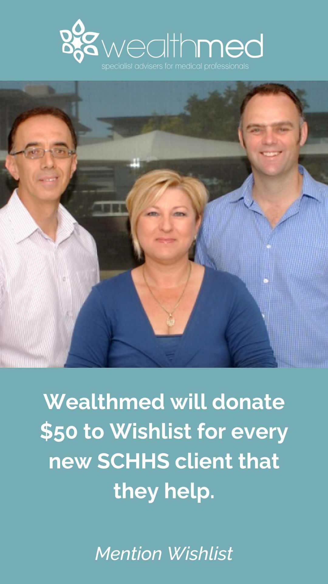 Wealthmed Wishlist Partners offer