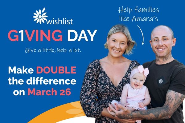 Wishlist Giving day 2026 March 26