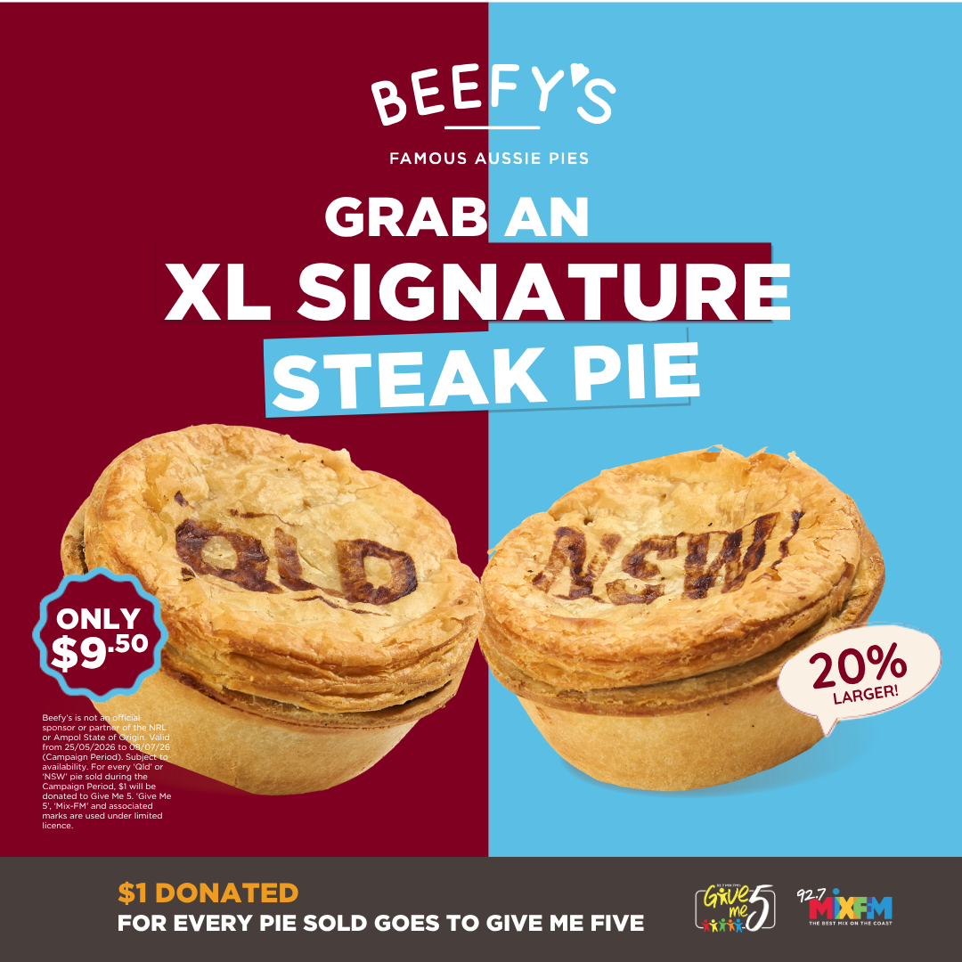 Beefys pies for Give Me 5
